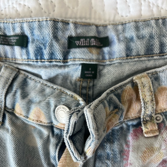 Wild Fable Floral Print Jeans - Multicolor - Picture 2 of 3